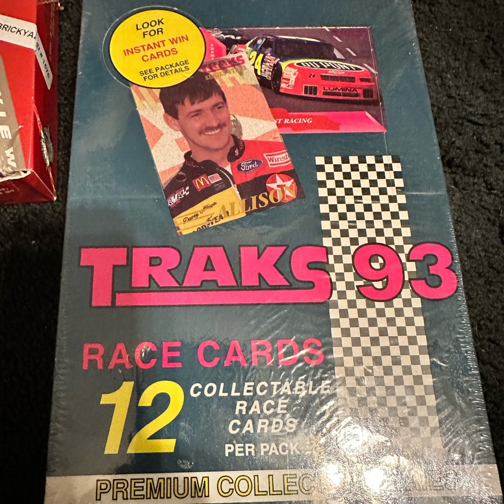 1993 Unopened race trading cards